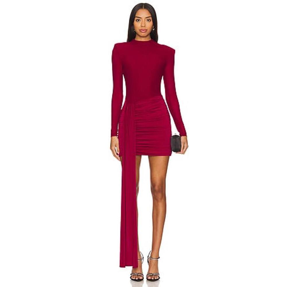 NOOKIE Enigma Mini Dress in Ruby
